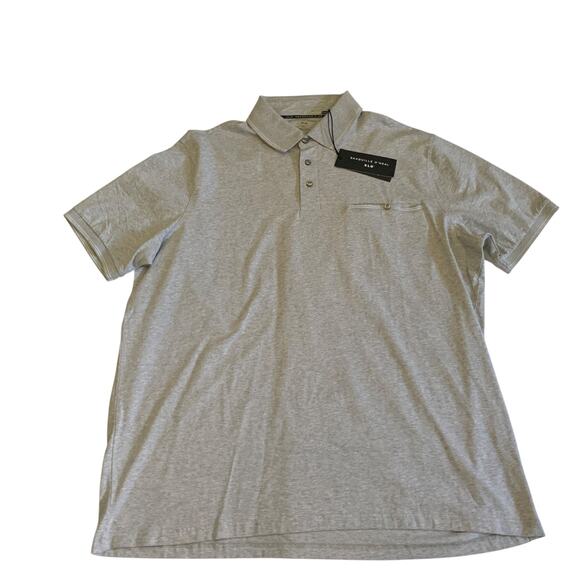 Shaquille O'Neal XLG Men's Size 2XL Comfort Stretch Tipped Polo Shirt Brand New - Picture 14 of 16